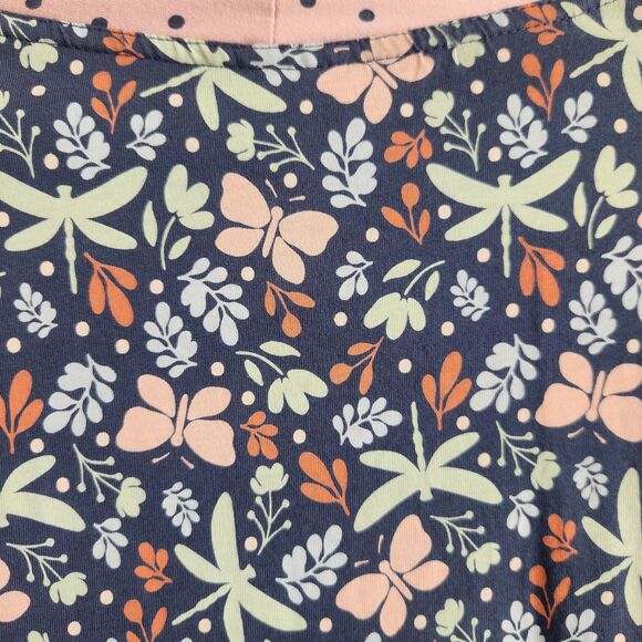 Pact Organic Cotton Robe-M/L-Bufferfly/Dragonfly/Floral-No Belt-Cottagecore - Picture 7 of 12